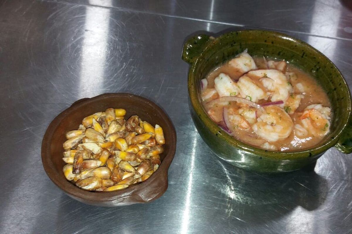 Ceviche de camarón