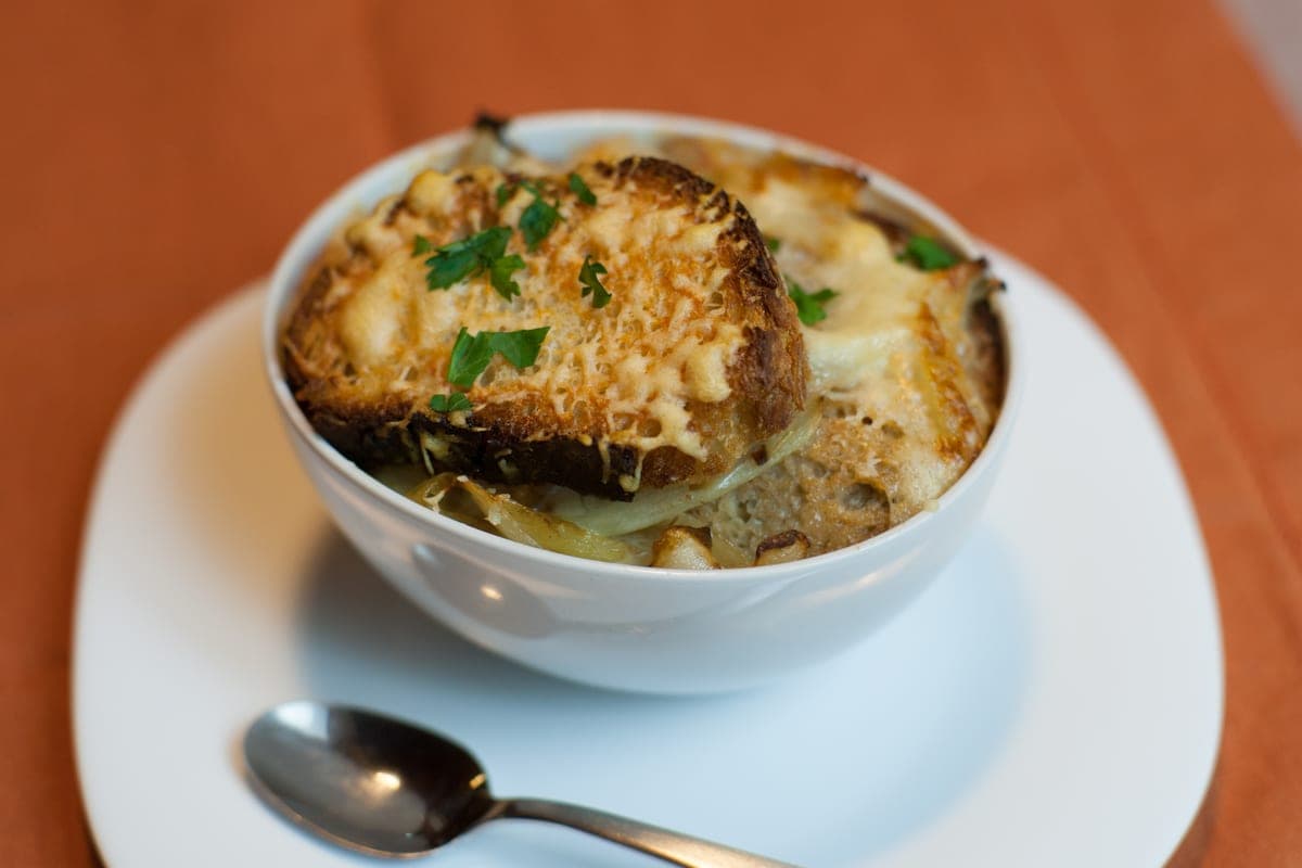 Französische Zwiebelsuppe