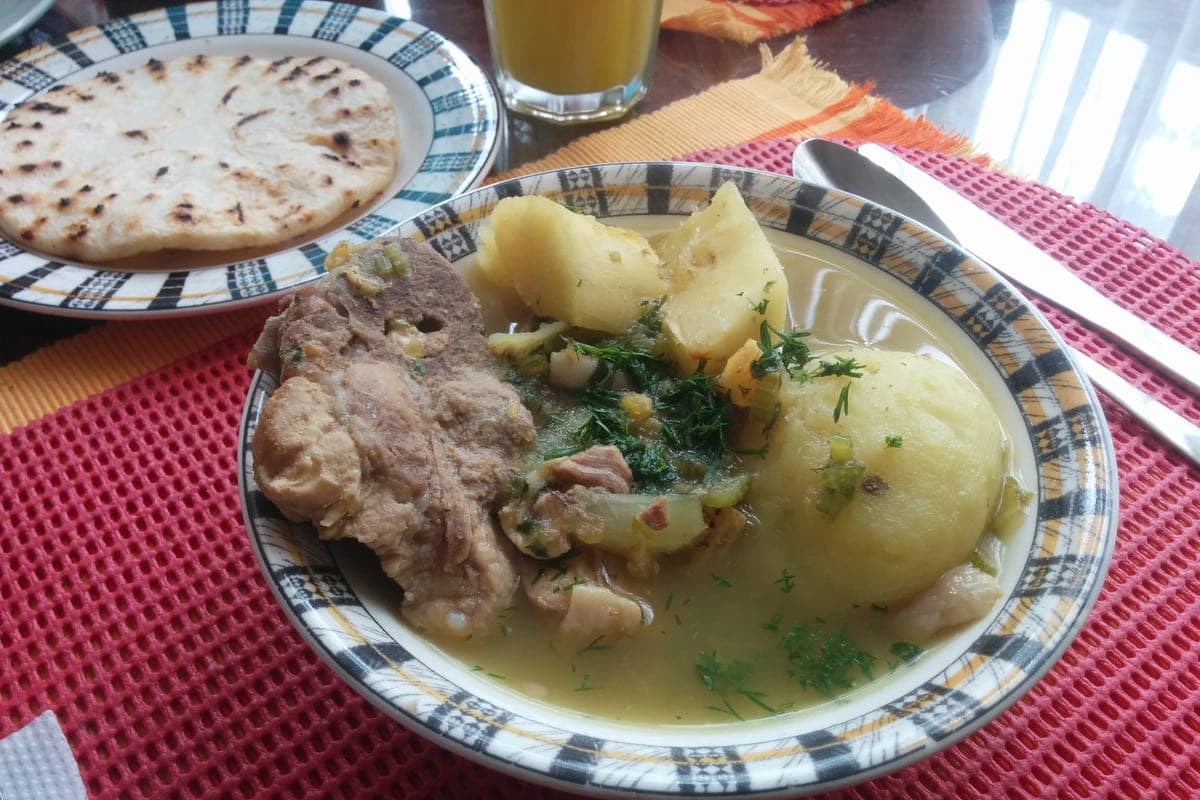 Sancocho de gallina