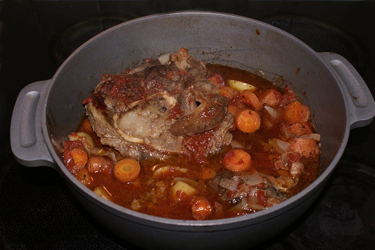 Ossobuco a la milanesa