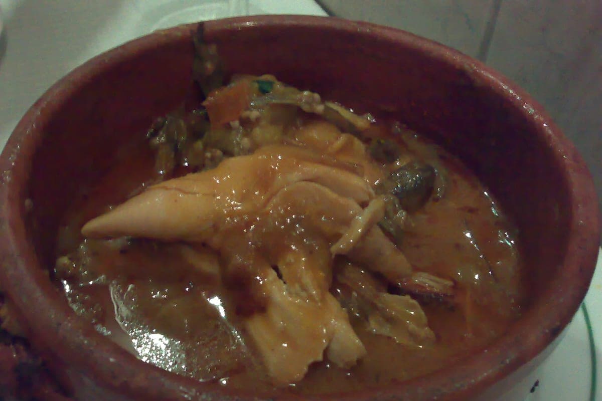 Poulet moambé