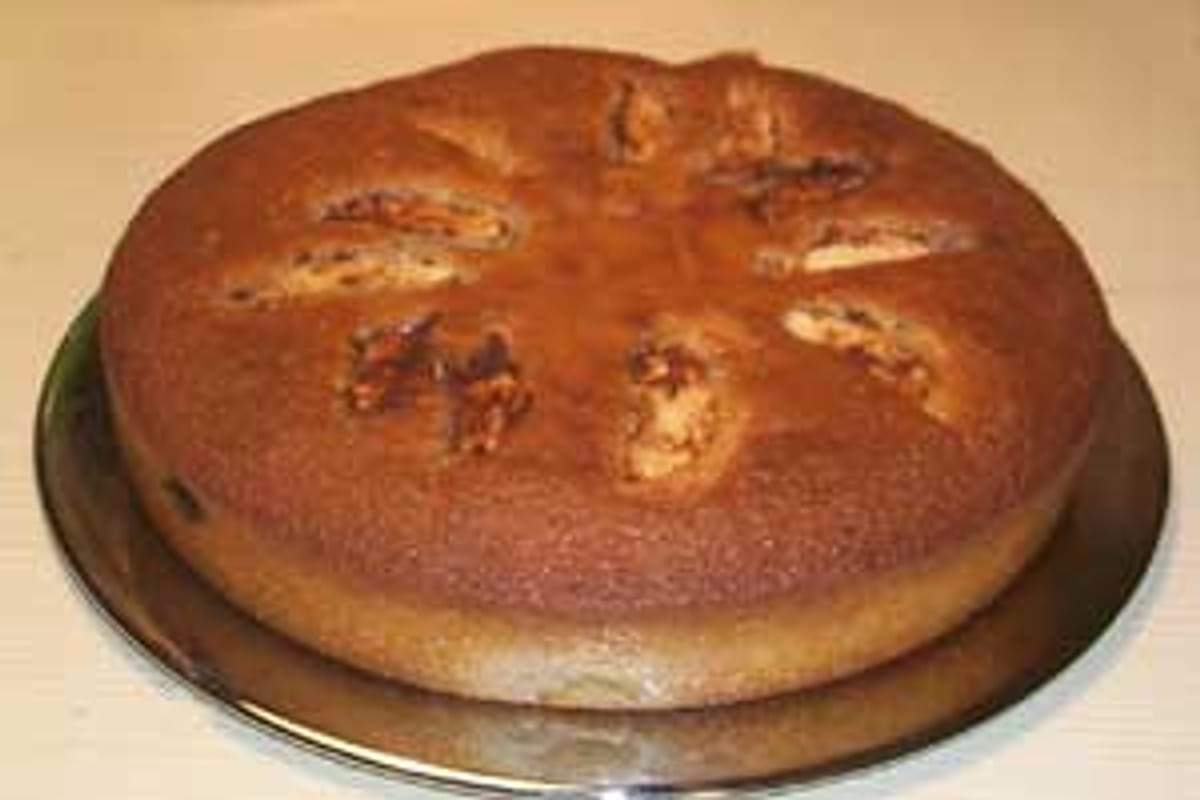 Swedish apple cake