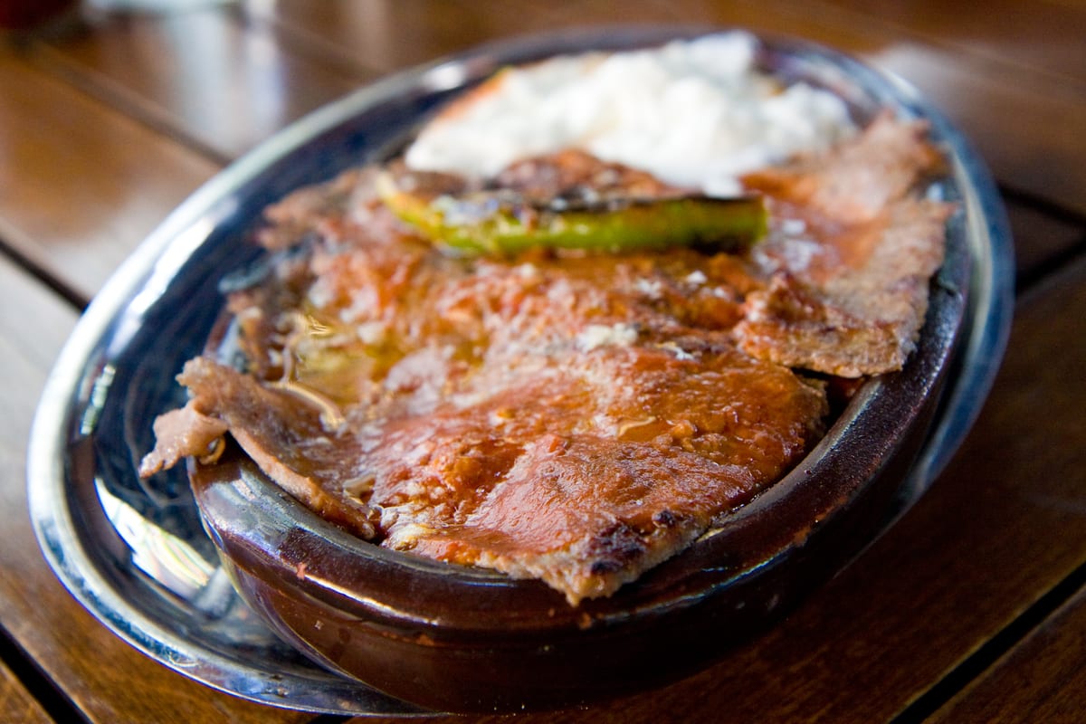 İskender kebab