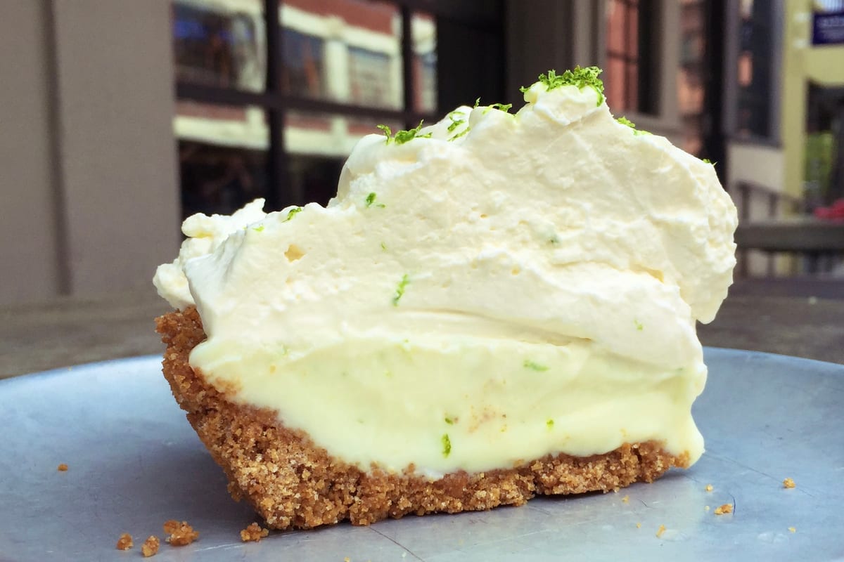 Key lime pie