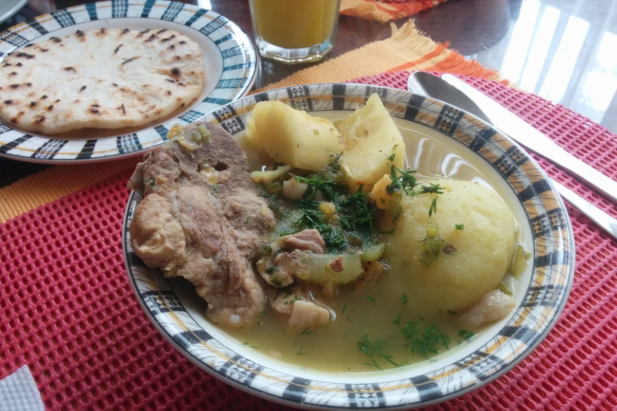 Colombian sancocho